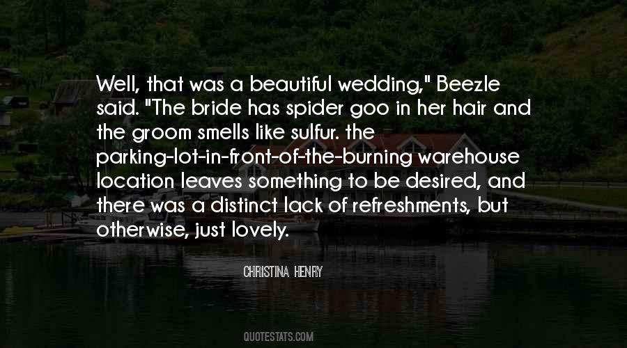 Quotes About A Beautiful Wedding #412652