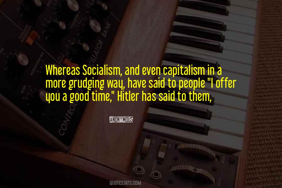 Quotes About Socialism #1270422