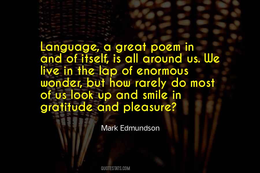 The Language Of A Smile Quotes #1719704