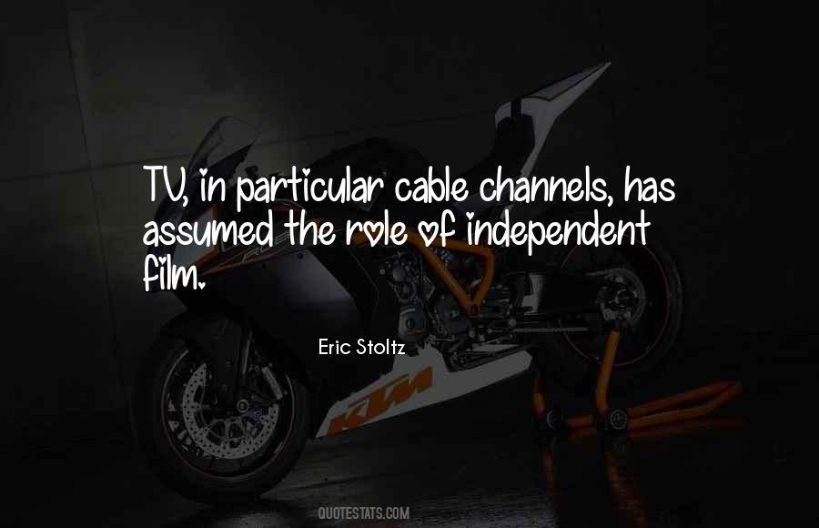 Quotes About Cable Tv #623393