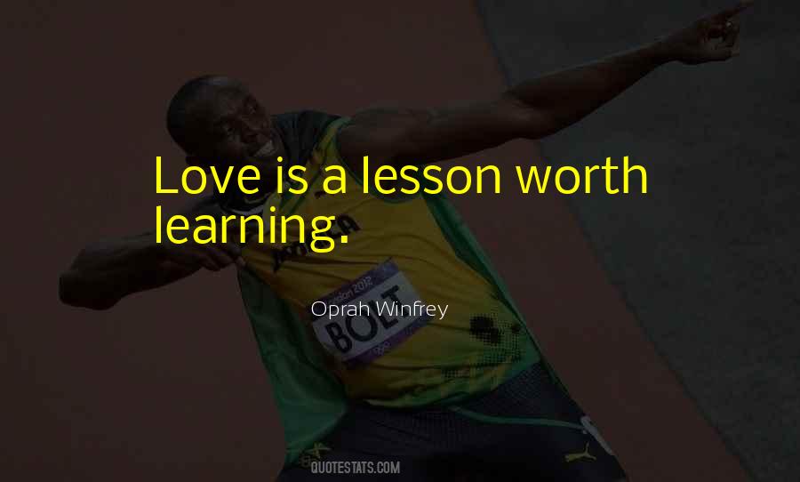 Quotes About Learning My Lesson #424432