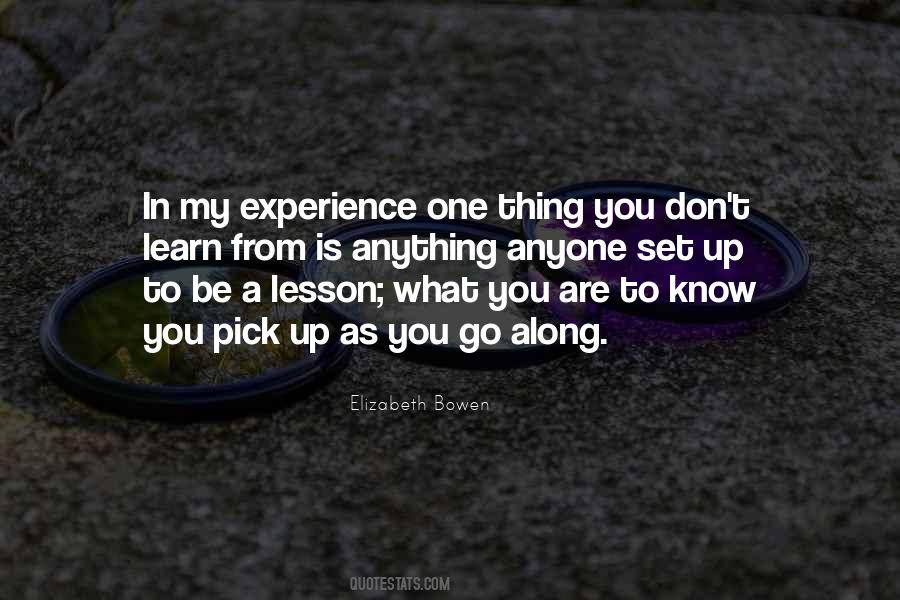 Quotes About Learning My Lesson #874493