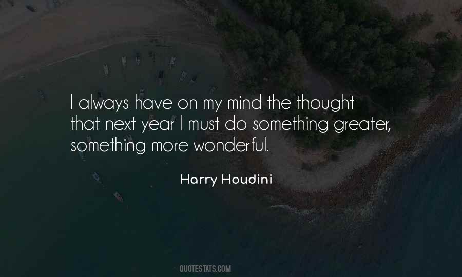 Quotes About Houdini #1698067