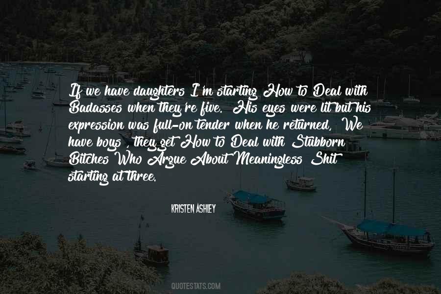 Quotes About Three Daughters #1488915