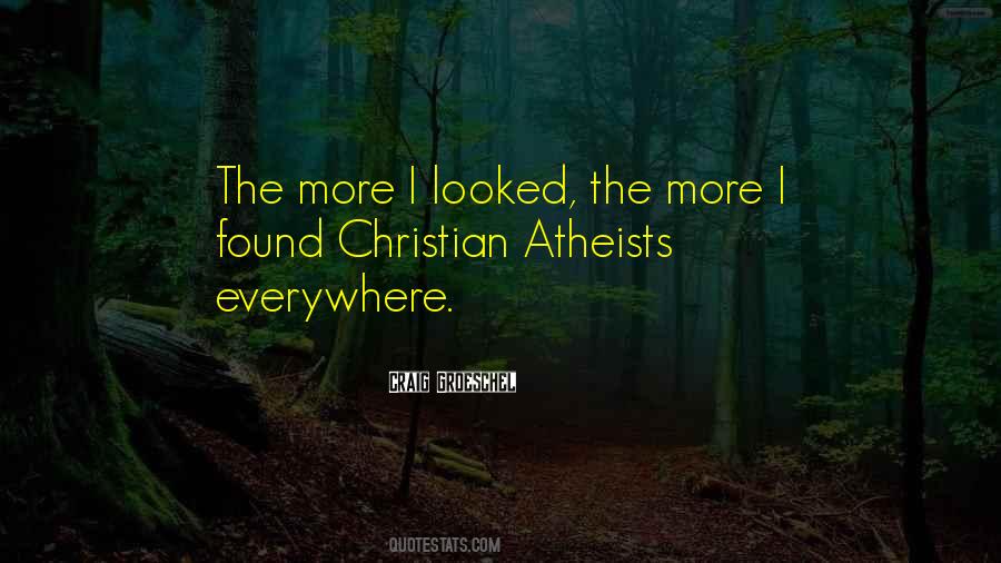 Christian Atheist Quotes #1135979