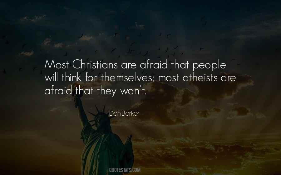 Christian Atheist Quotes #1270412