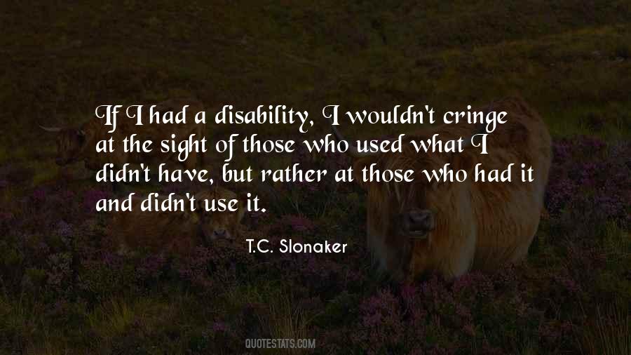 A Disability Quotes #173998
