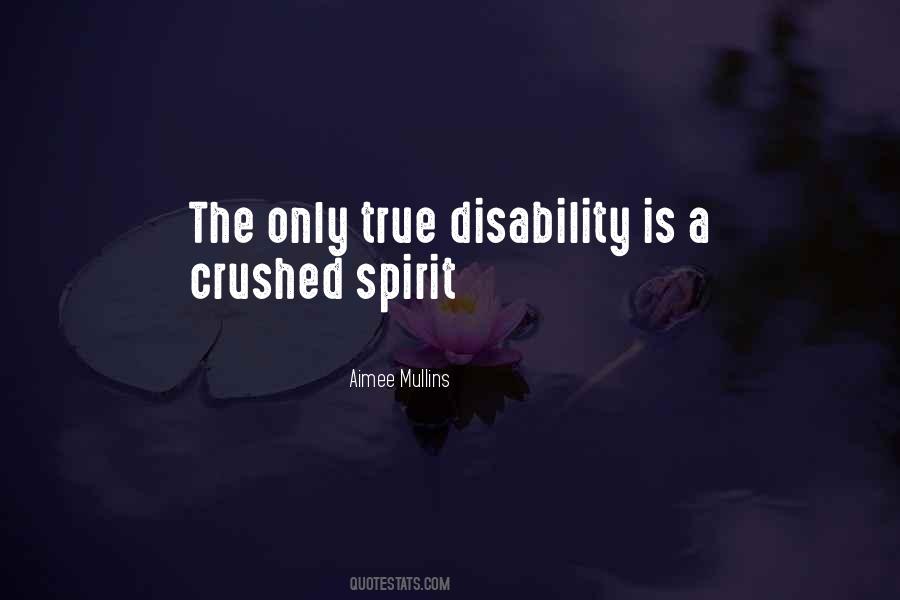 A Disability Quotes #177082