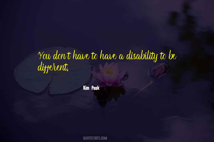 A Disability Quotes #1785017