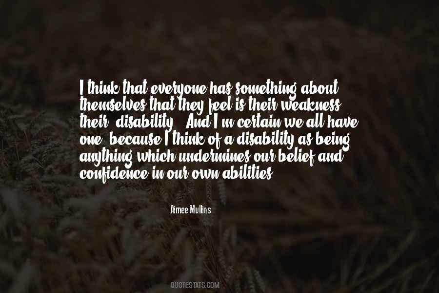 A Disability Quotes #337684
