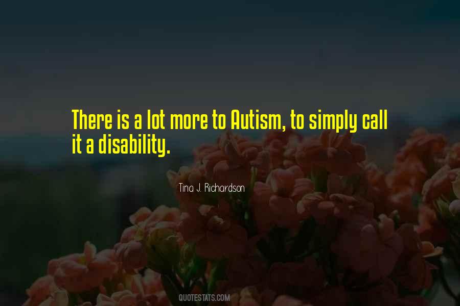 A Disability Quotes #590601