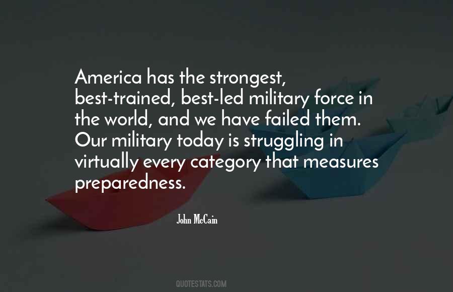 Quotes About Military Preparedness #704492