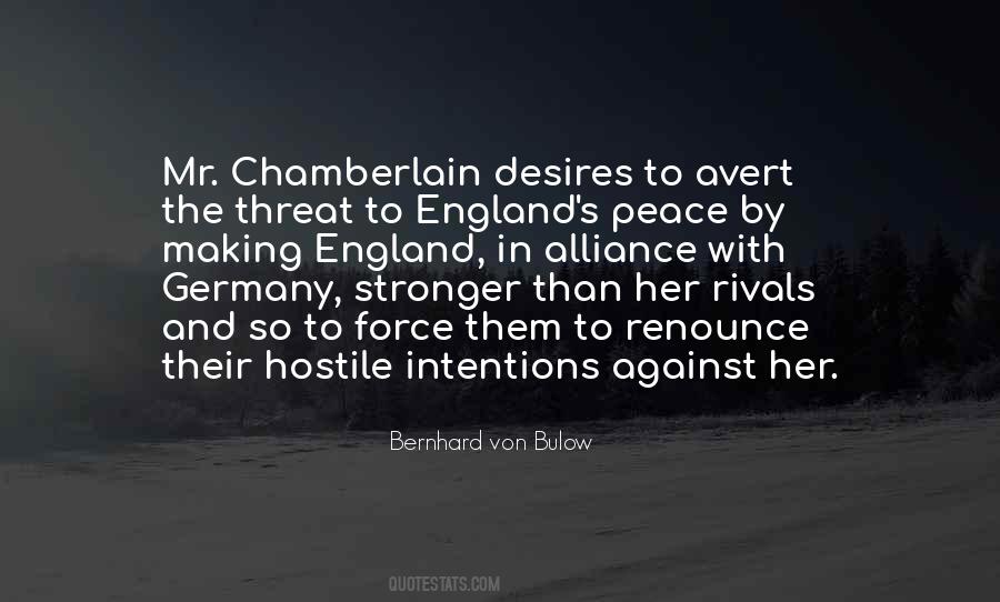 Quotes About Chamberlain #1850808