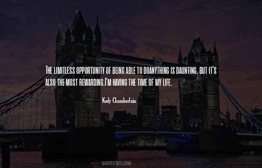 Quotes About Chamberlain #264266