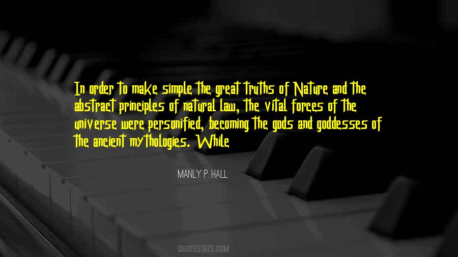Quotes About Order In Nature #254562