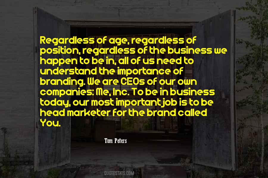 Business Branding Quotes #1712506