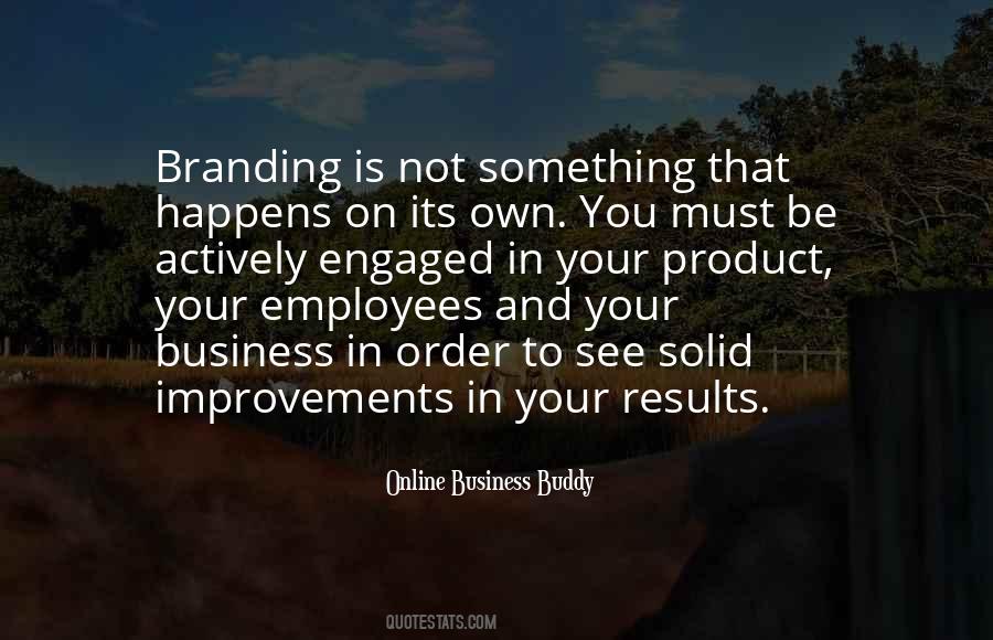 Business Branding Quotes #940037