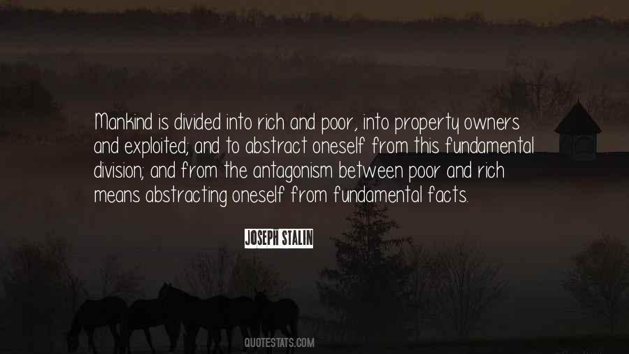 Quotes About Poor And Rich #1387791