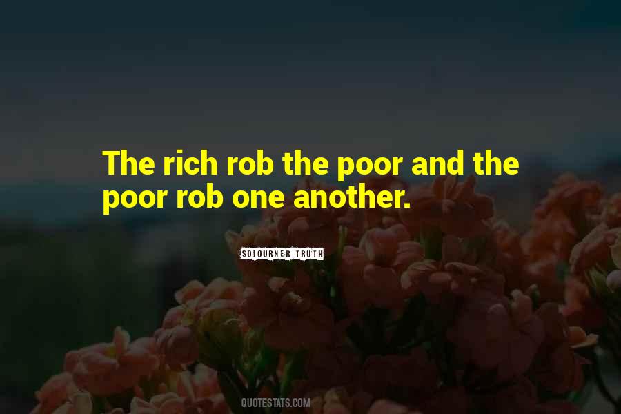 Quotes About Poor And Rich #43694