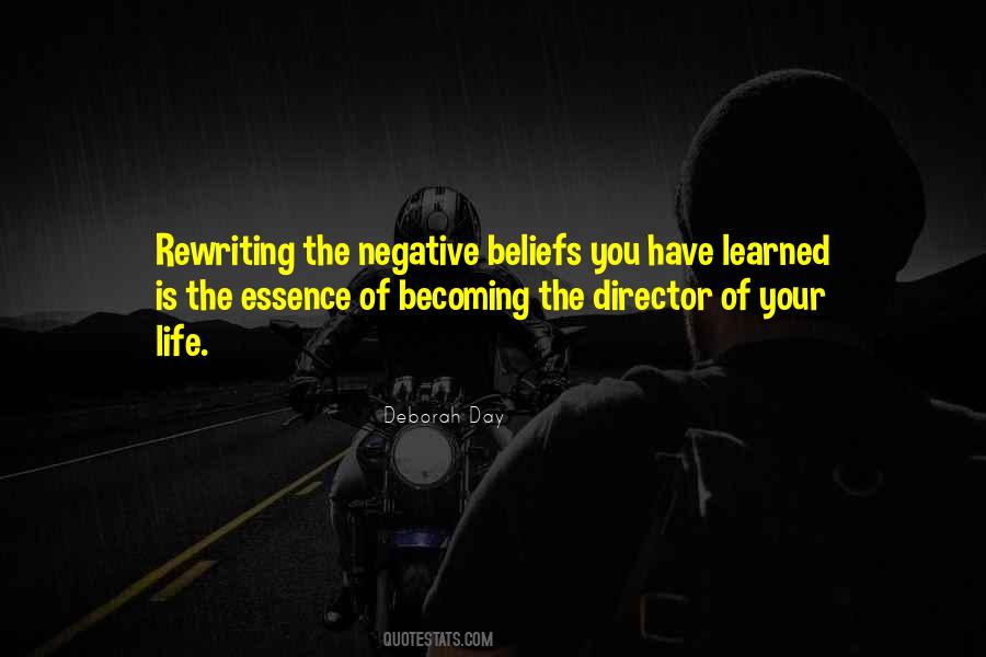 Negative Beliefs Quotes #1210184