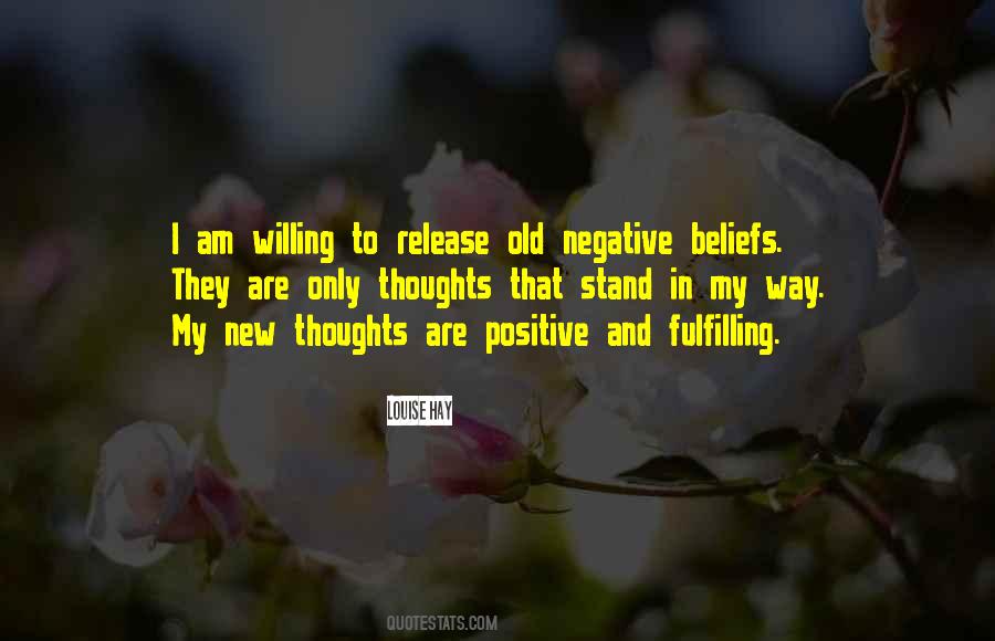 Negative Beliefs Quotes #1335236