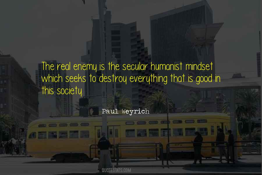 Quotes About Secular Society #1299261