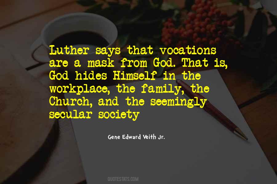 Quotes About Secular Society #1348533