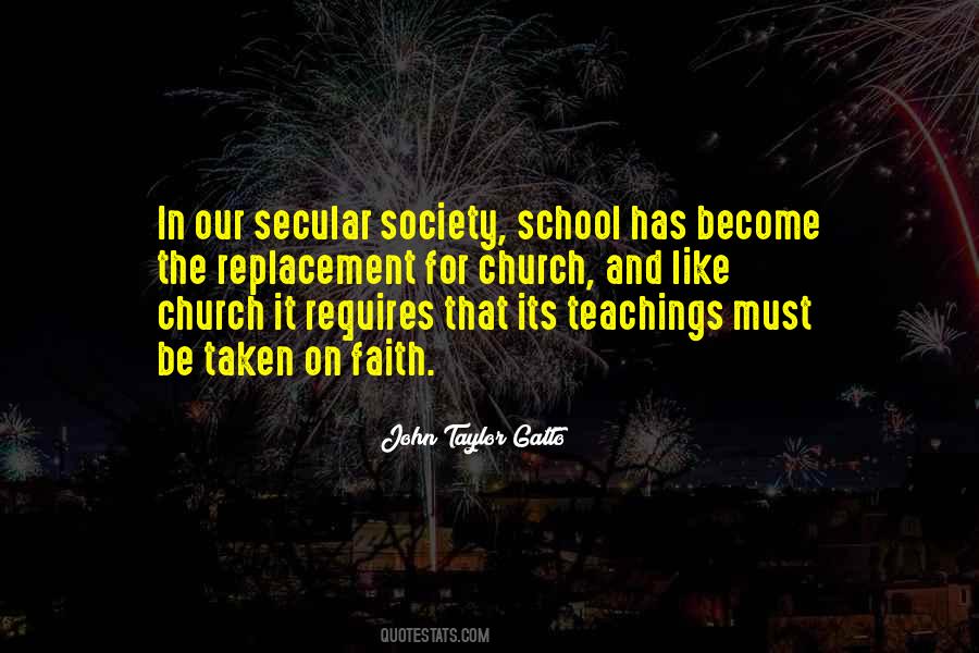 Quotes About Secular Society #1701719