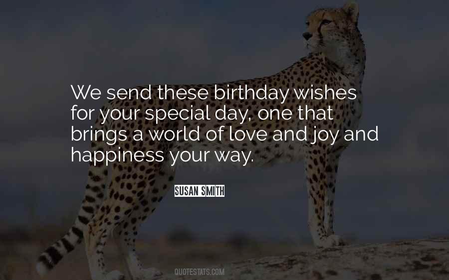 Quotes About Birthday Wishes #188050