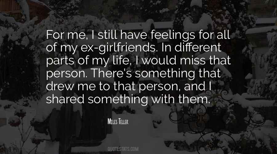 Quotes About Ex Girlfriends #53784