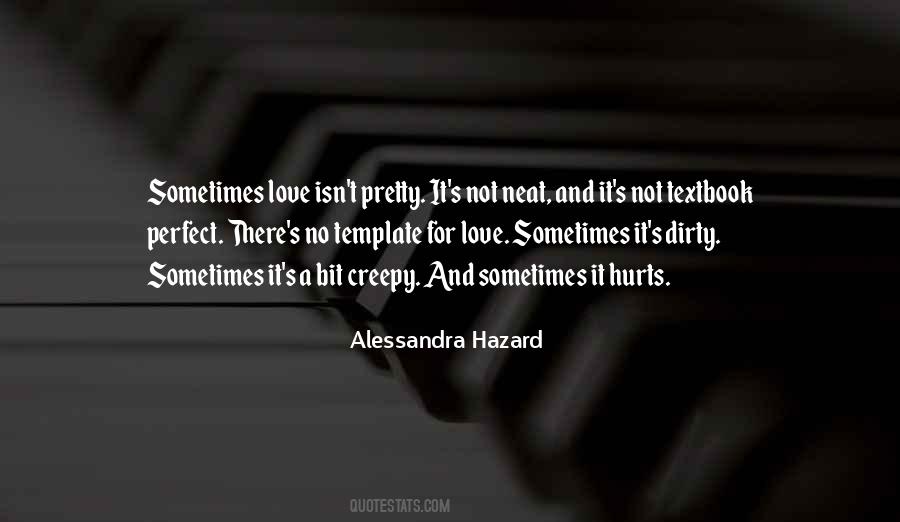 Quotes About Love Isn't Perfect #1215087