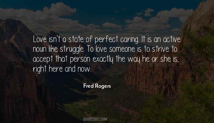 Quotes About Love Isn't Perfect #635315