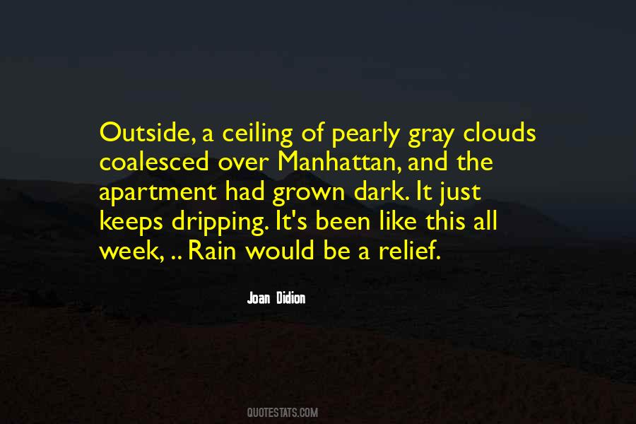 Quotes About Rain Clouds #1009495