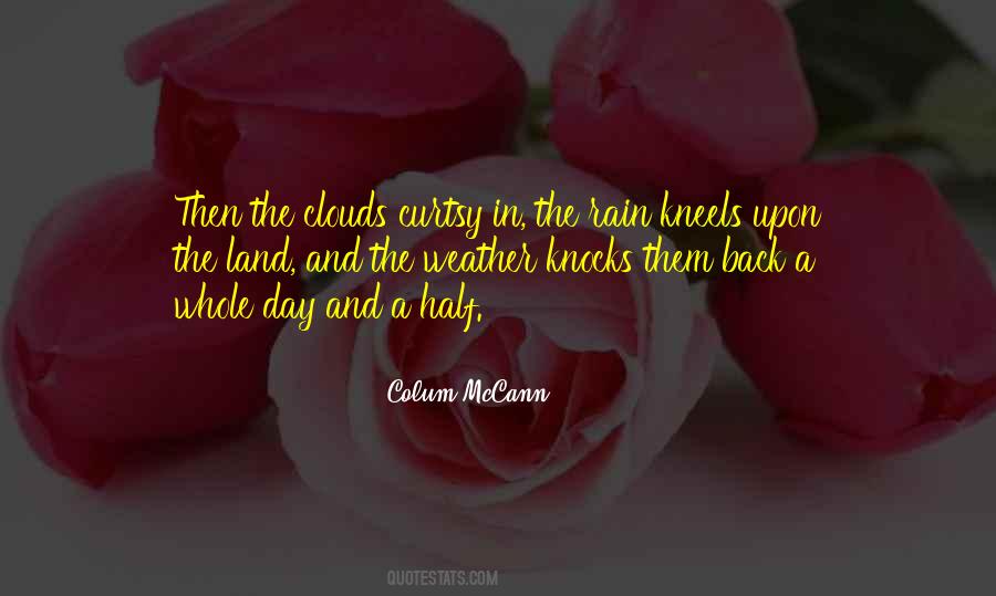 Quotes About Rain Clouds #1019537