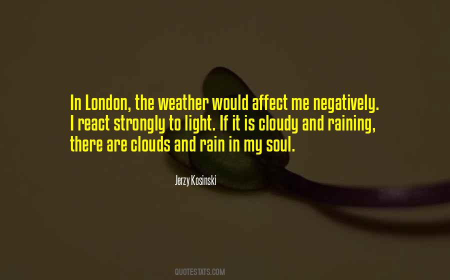Quotes About Rain Clouds #361663
