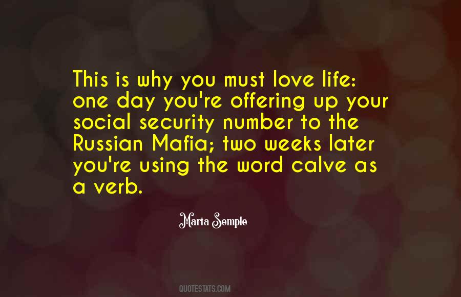 Quotes About Russian Mafia #1257532