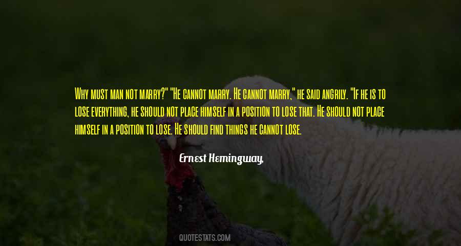 Hemingway War Quotes #1482794