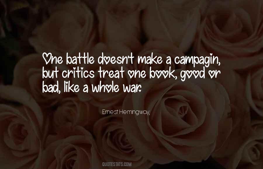 Hemingway War Quotes #350611
