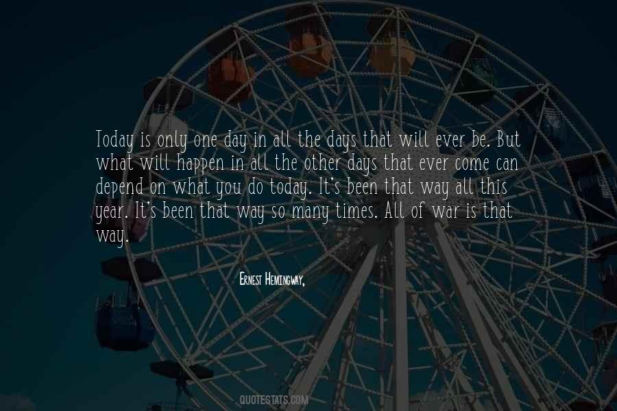 Hemingway War Quotes #843087