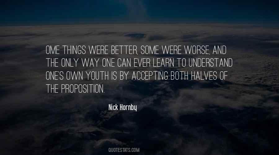 Quotes About Better Halves #1758275