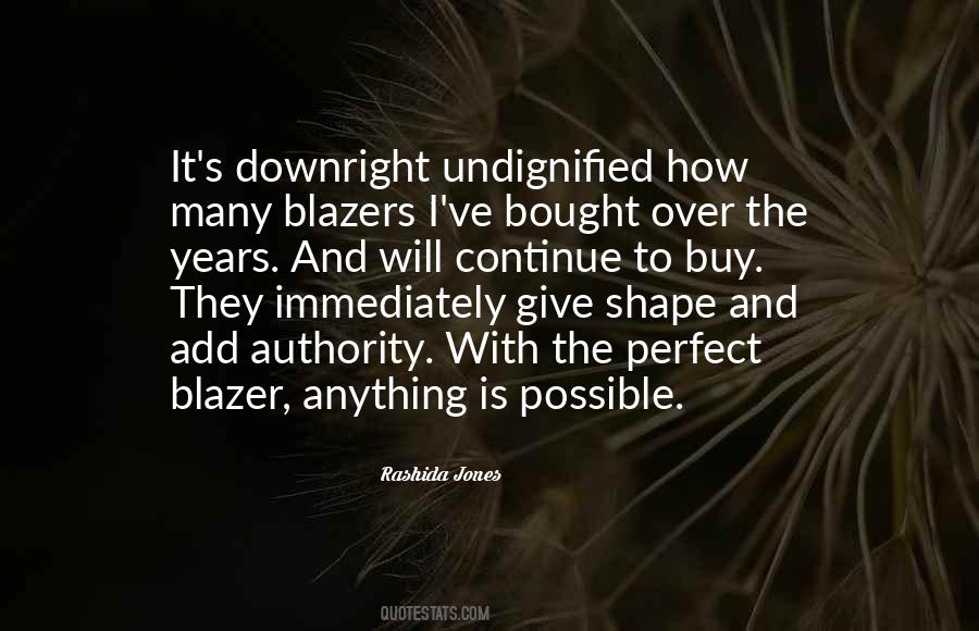 Quotes About Blazers #1233237