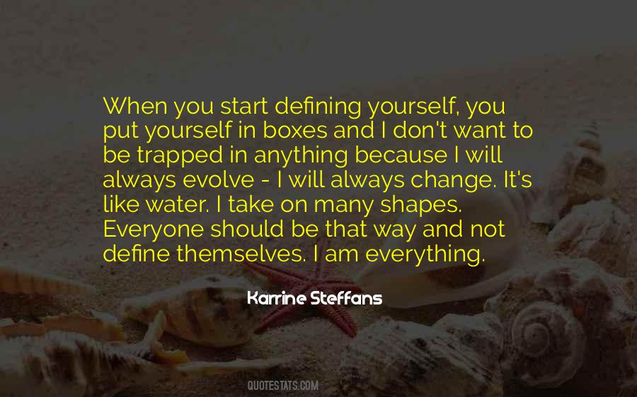 Quotes About Defining Yourself #93229