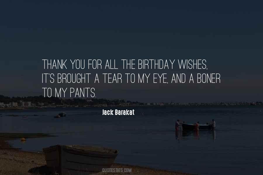 Birthday Thank Quotes #1067142