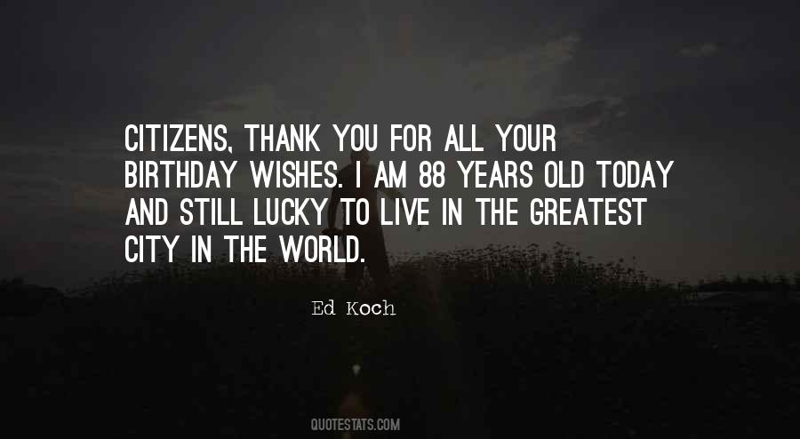 Birthday Thank Quotes #1151988
