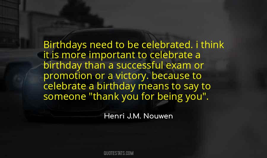 Birthday Thank Quotes #162253