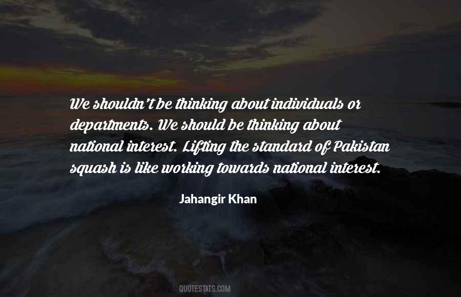 Quotes About The National Interest #1110448