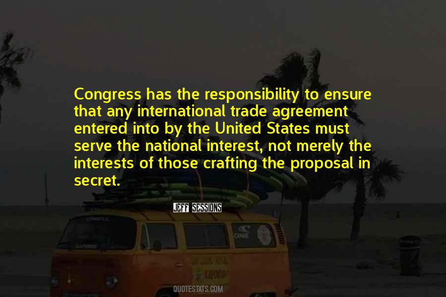 Quotes About The National Interest #1195991