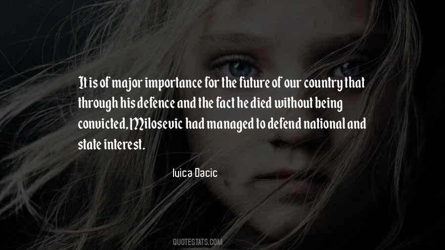 Quotes About The National Interest #1565888