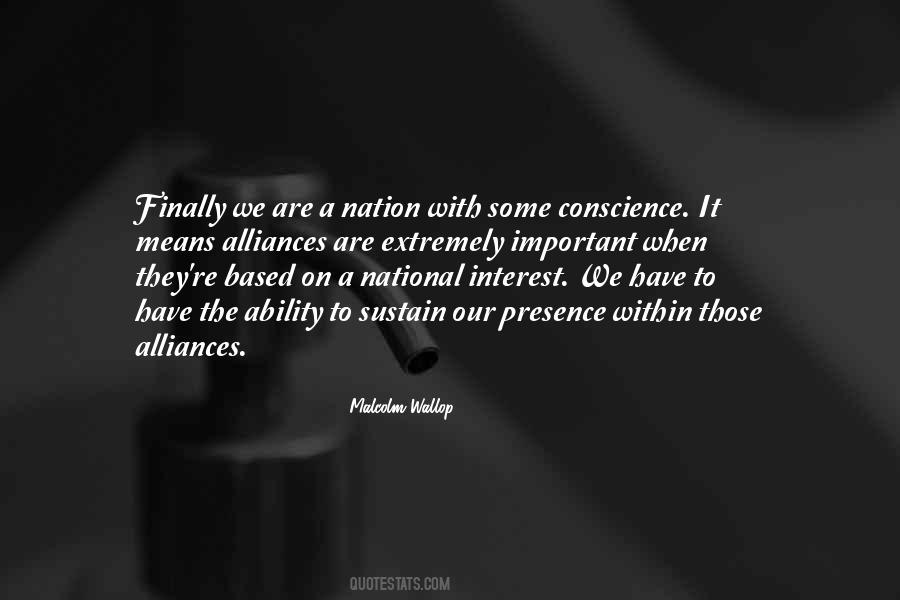 Quotes About The National Interest #1627818