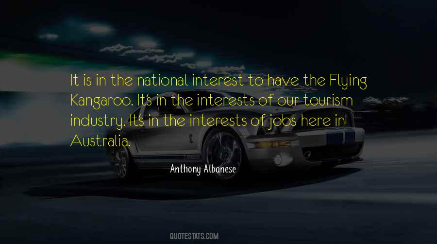 Quotes About The National Interest #1786471